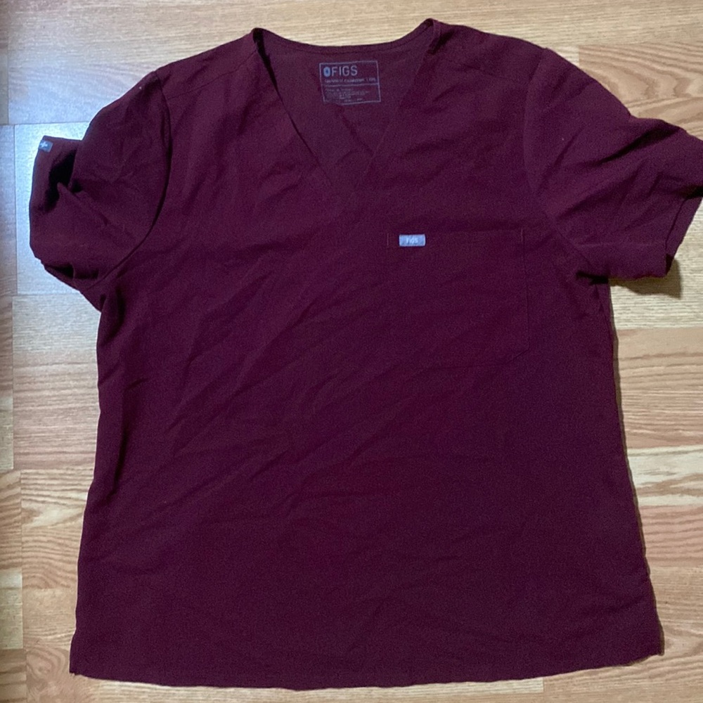 XXL figs top burgundy